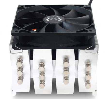 Scythe показывает кулер Mugen 3 Scythe показывает кулер Mugen 3